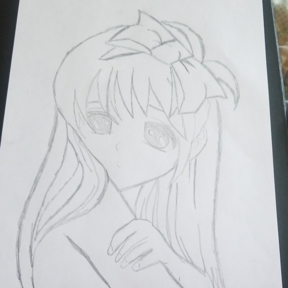 A beautiful drawing of a girl - Picture 2 of 2